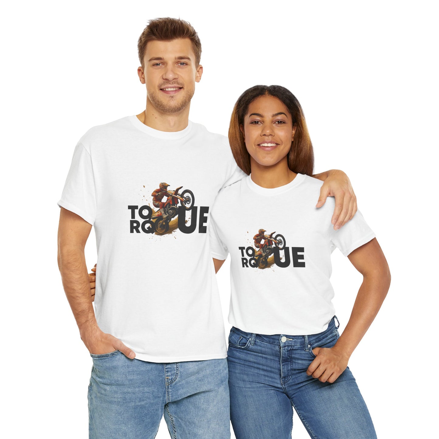 Unisex Heavy Cotton Tee, Cool Motorbike Graphic Tee, Casual Everyday Wear, Gift for Riders, Motorcycle Enthusiast Shirt, Perfect for Events