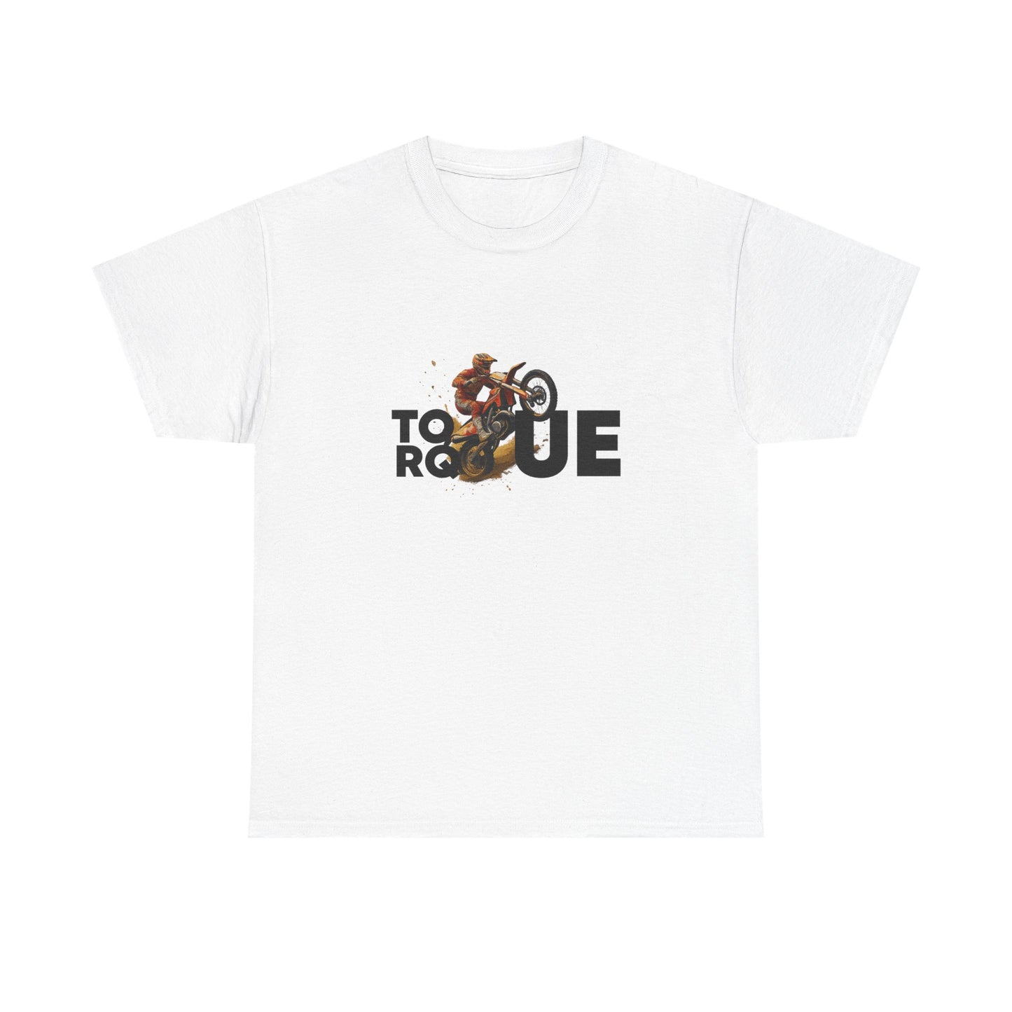Unisex Heavy Cotton Tee, Cool Motorbike Graphic Tee, Casual Everyday Wear, Gift for Riders, Motorcycle Enthusiast Shirt, Perfect for Events
