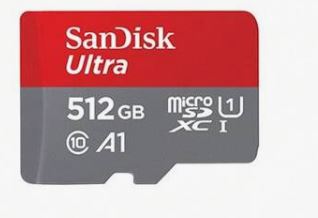 SanDisk Ultra 128GB microSDXC Card | 120MB/s, A1 App Performance, Class 10, U1, Full HD Video