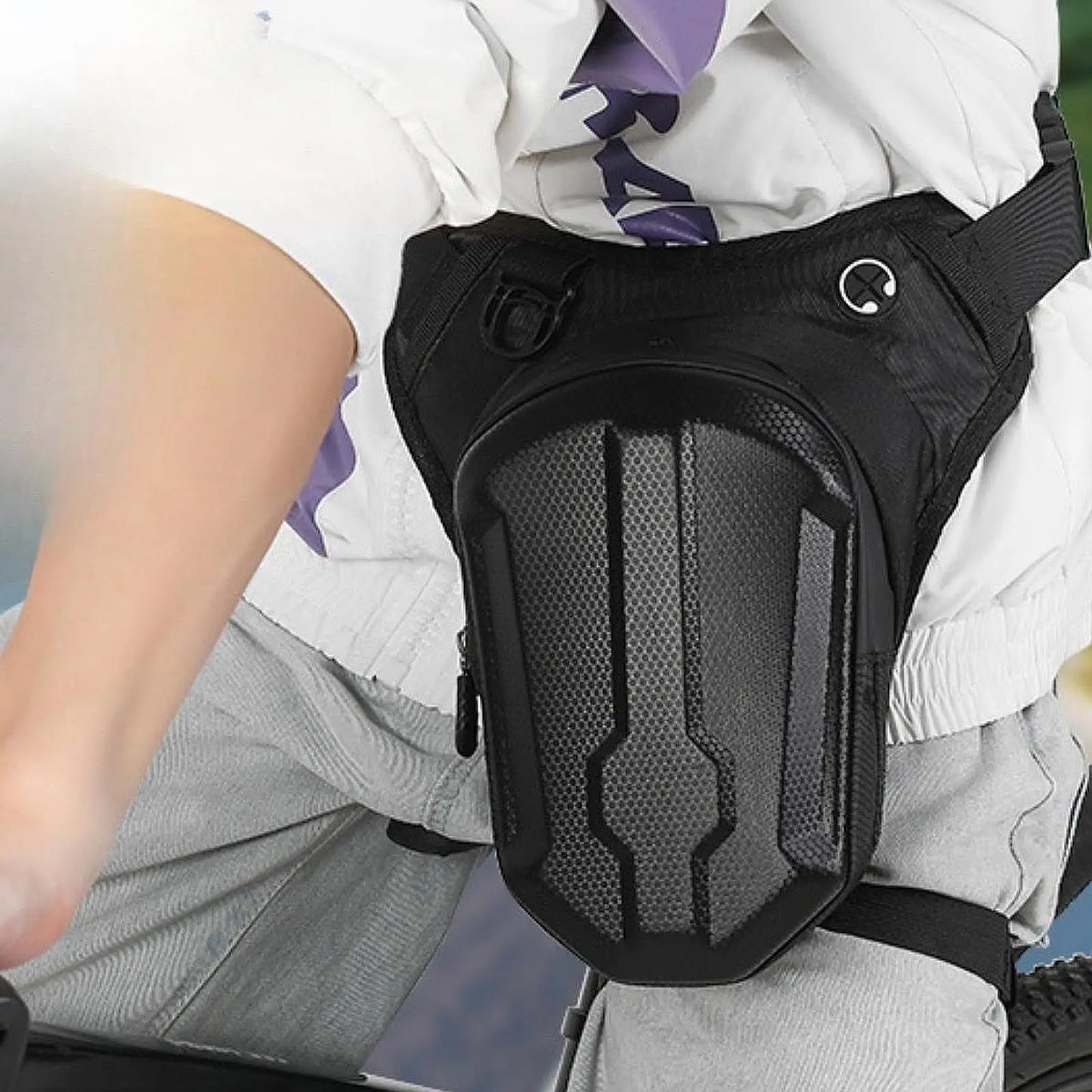 Motorcycle Leg Bag Thigh Bag for Men Women Versatile Practical Drop Legs Pouch Drop Legs Bag for Fitness Riding Sports