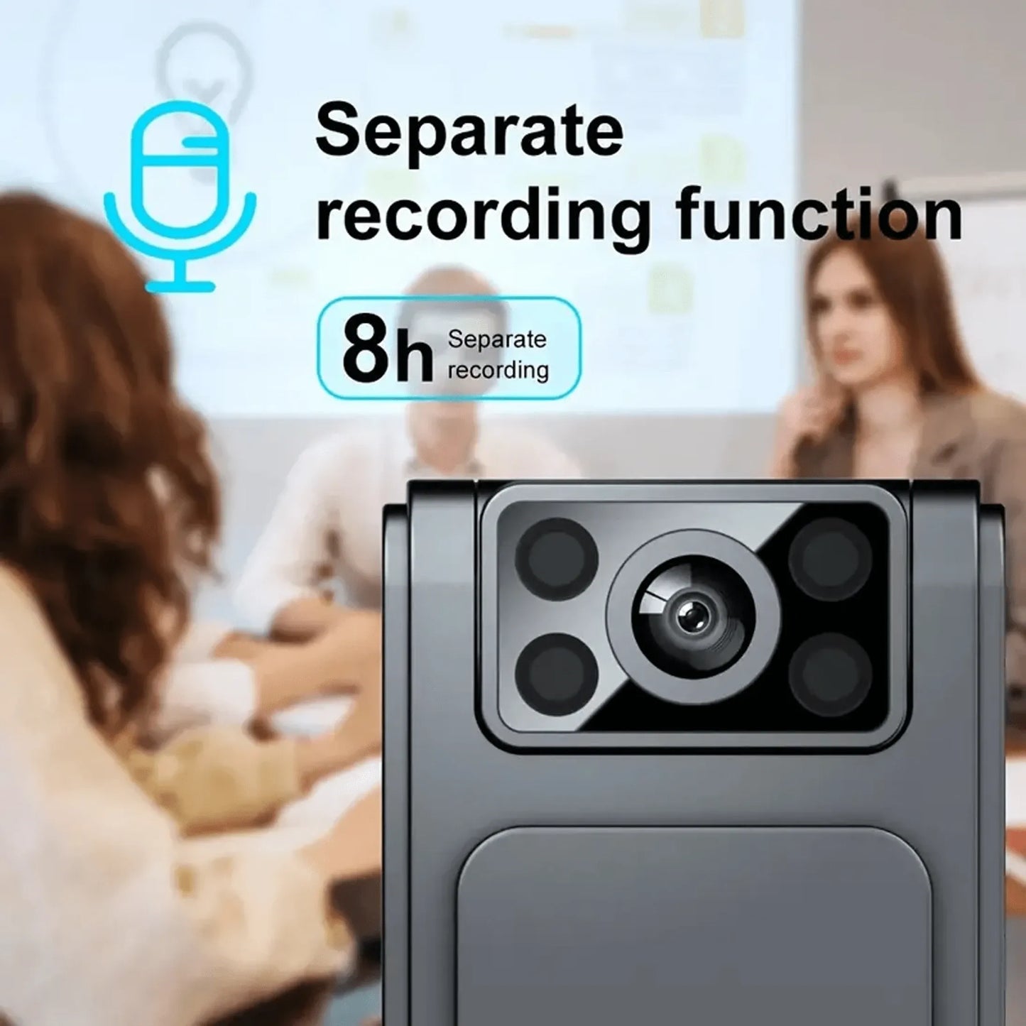 REMAX Portable HD 1080p Body Camera with Clip – Mini Multifunctional Recorder