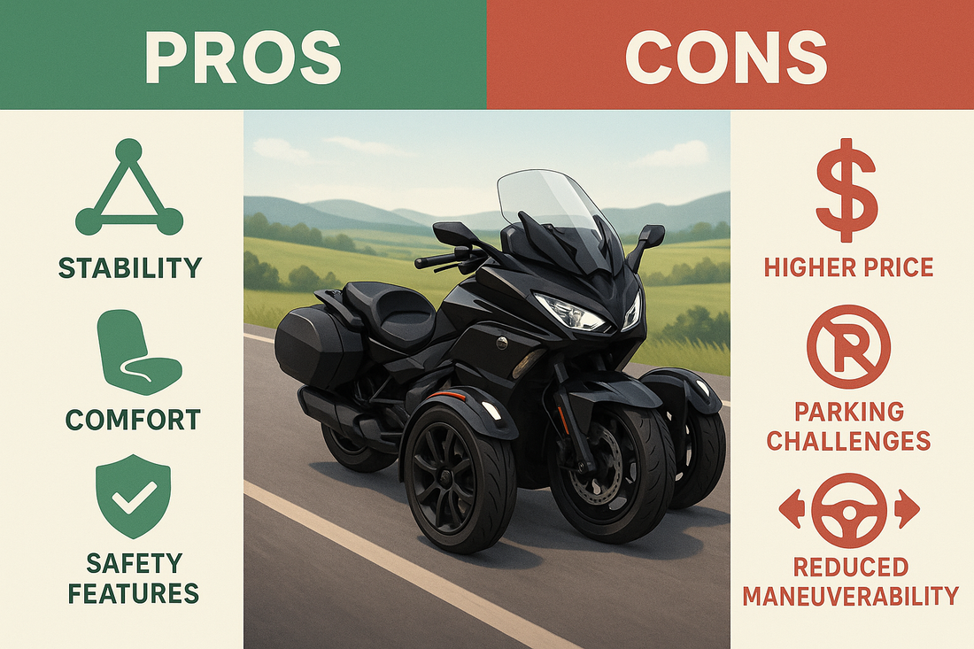 The Pros and Cons of Owning a Motorcycle Trike