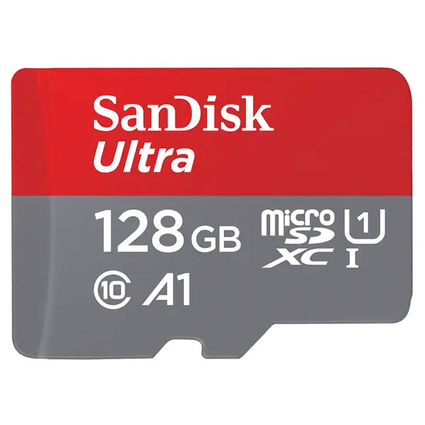 SanDisk Ultra 128GB microSDXC Card | 120MB/s, A1 App Performance, Class 10, U1, Full HD Video