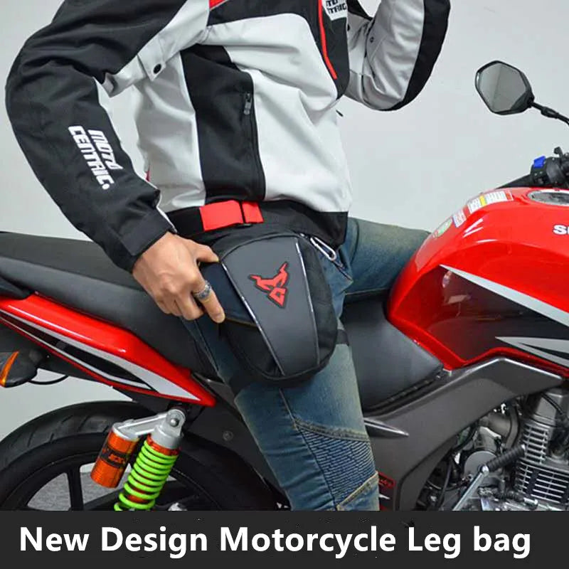 Men Fanny Waist Pack Waterproof Leg Bag Drop Messenger Shoulder Bags Travel Motorcycle Tactical Chest Pouch Bum Hip Belt Purse