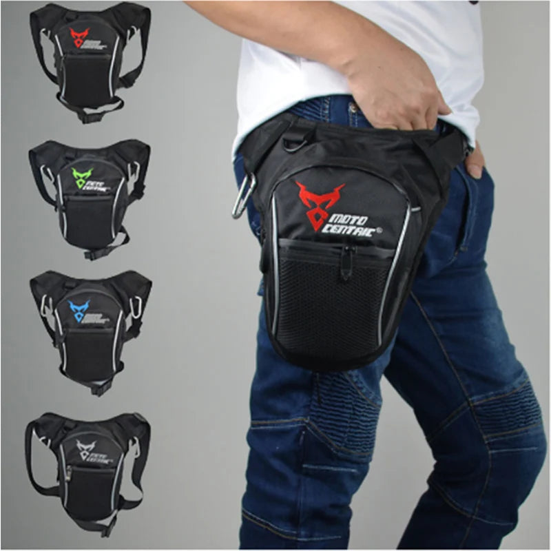 Men Fanny Waist Pack Waterproof Leg Bag Drop Messenger Shoulder Bags Travel Motorcycle Tactical Chest Pouch Bum Hip Belt Purse