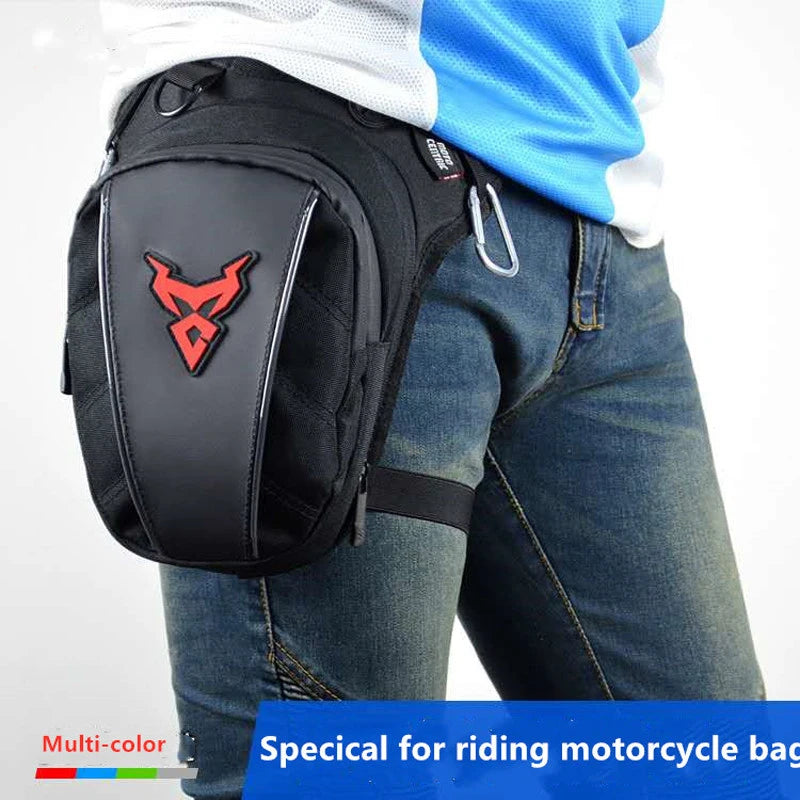 Men Fanny Waist Pack Waterproof Leg Bag Drop Messenger Shoulder Bags Travel Motorcycle Tactical Chest Pouch Bum Hip Belt Purse