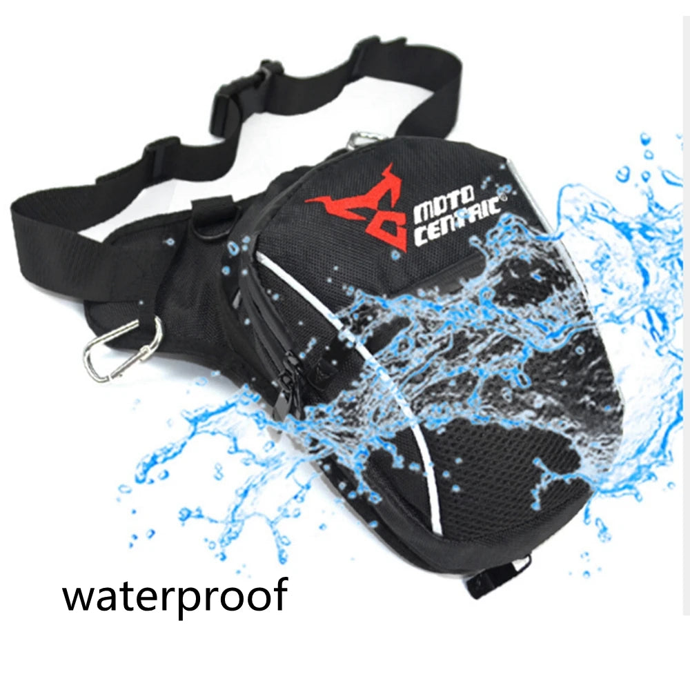 Men Fanny Waist Pack Waterproof Leg Bag Drop Messenger Shoulder Bags Travel Motorcycle Tactical Chest Pouch Bum Hip Belt Purse