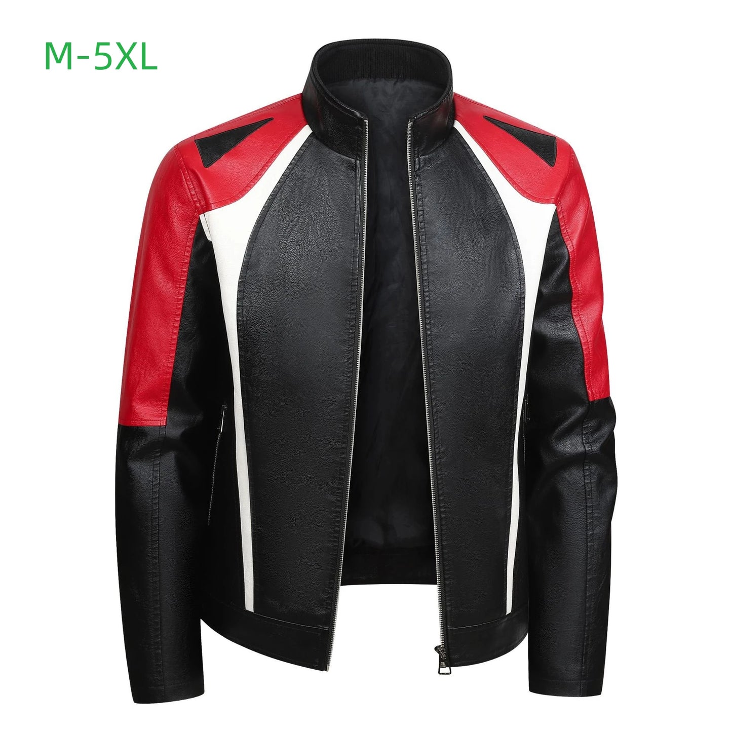 Motorcycle Jacket 2025 New Korean Style Jacket Men's Leather Jacket Jacket Men's Slim Fit Motorcycle Suit Men's Windproof Jacket