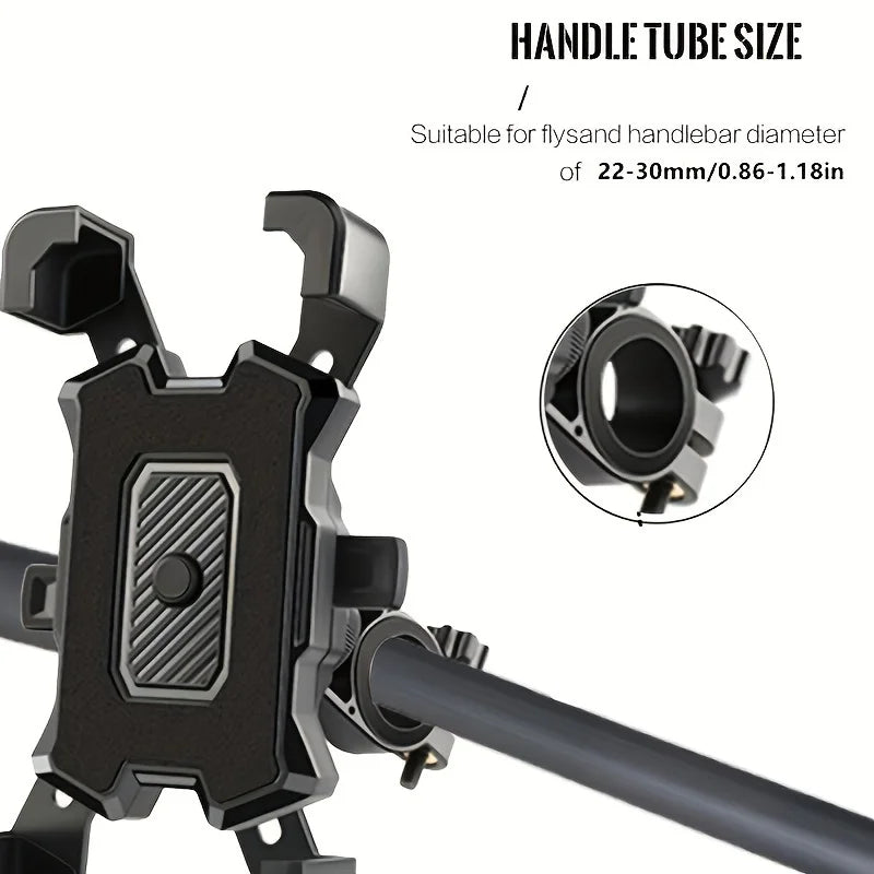 Motorcycles Bicycles Phone Holder Universal Phone Navigation Bracket for Riding Shockproof