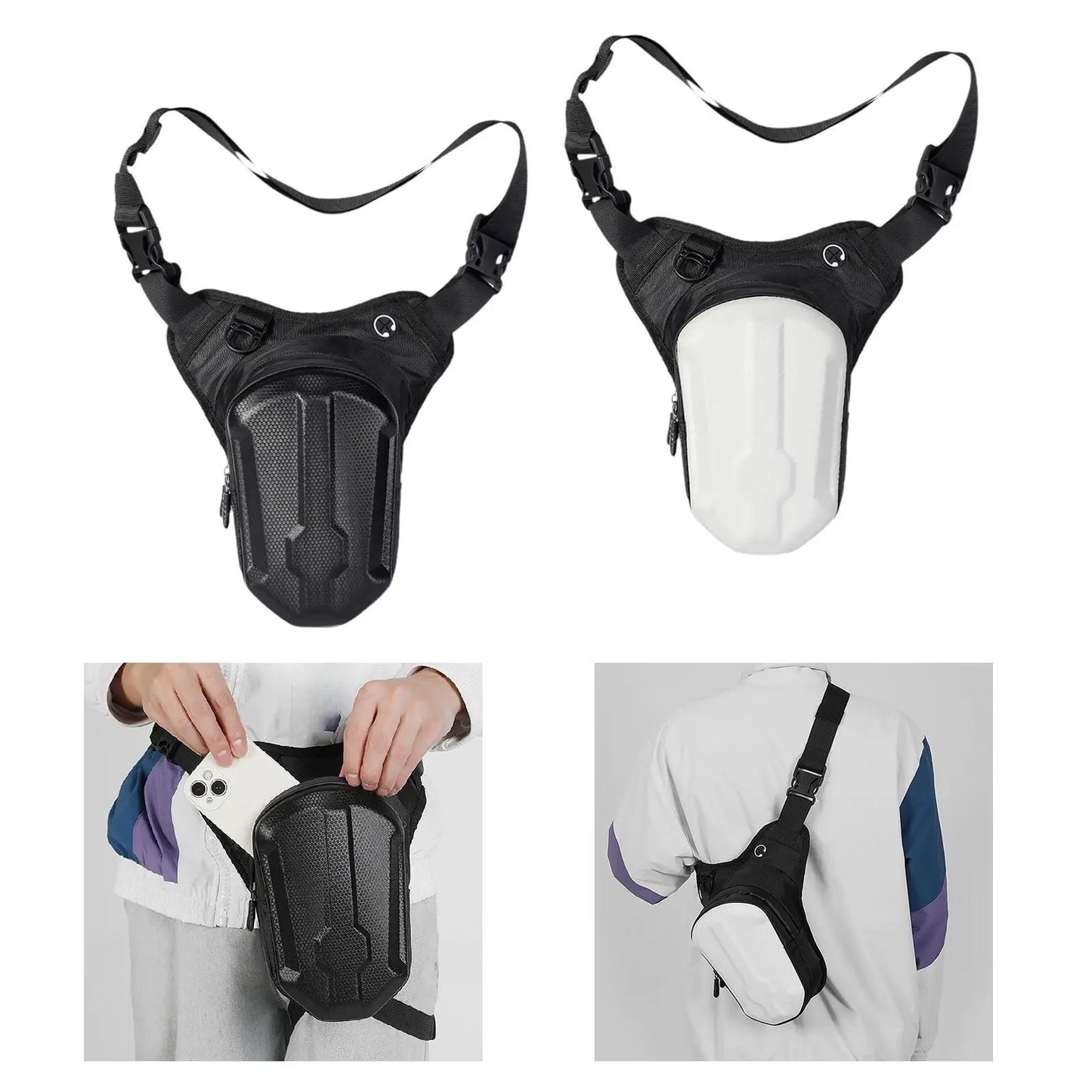 Motorcycle Leg Bag Thigh Bag for Men Women Versatile Practical Drop Legs Pouch Drop Legs Bag for Fitness Riding Sports