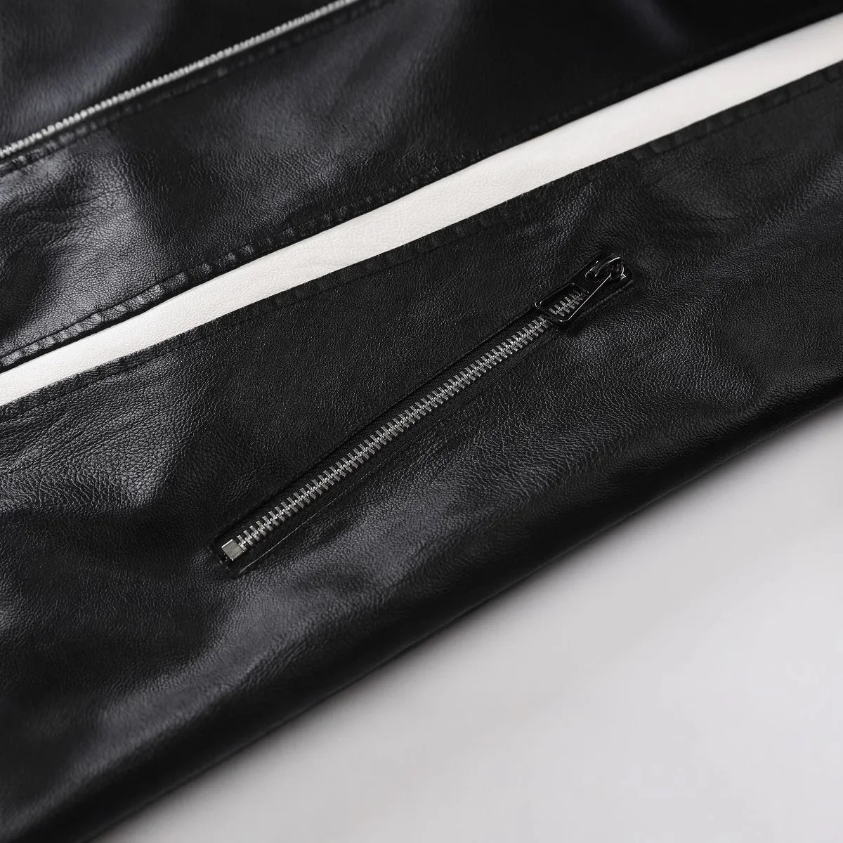 Motorcycle Jacket 2025 New Korean Style Jacket Men's Leather Jacket Jacket Men's Slim Fit Motorcycle Suit Men's Windproof Jacket