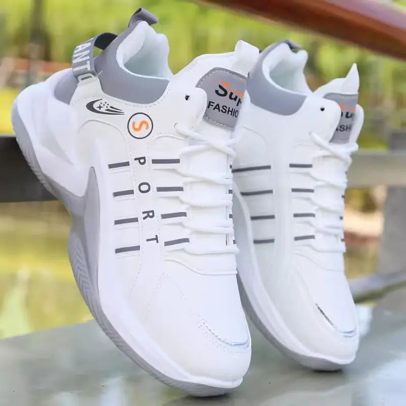 Hot Sales Basketball Shoes Men High-top Sports Shoes Cushioning Hombre Athletic sapato masculino Comfortable White Sneaker Male