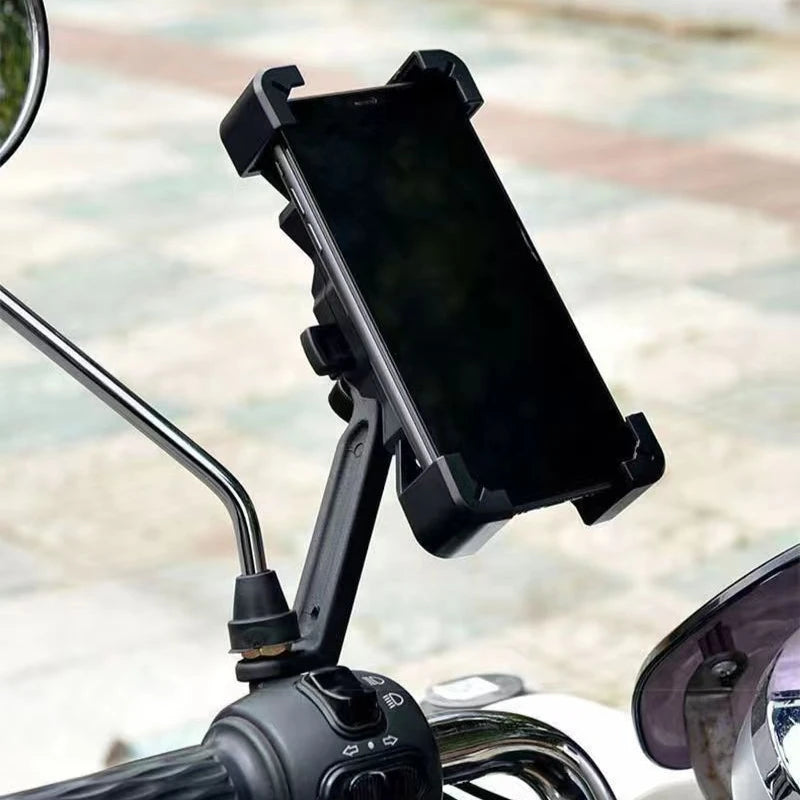 Motorcycles Bicycles Phone Holder Universal Phone Navigation Bracket for Riding Shockproof