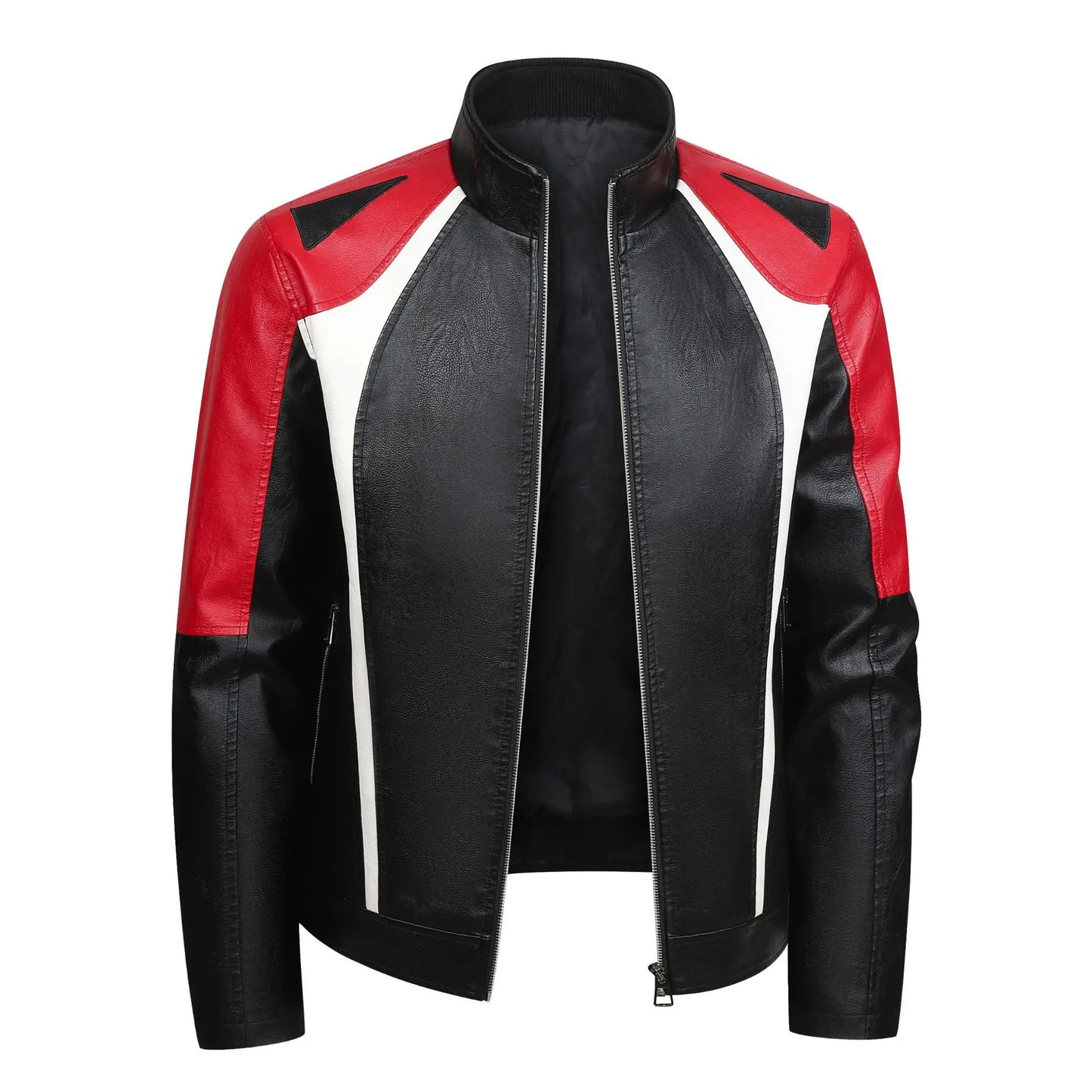 Motorcycle Jacket 2025 New Korean Style Jacket Men's Leather Jacket Jacket Men's Slim Fit Motorcycle Suit Men's Windproof Jacket