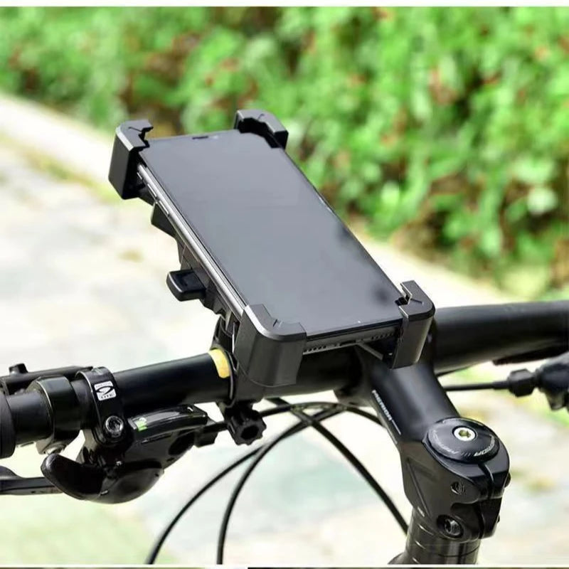 Motorcycles Bicycles Phone Holder Universal Phone Navigation Bracket for Riding Shockproof