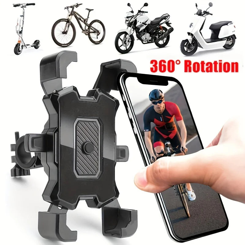 Motorcycles Bicycles Phone Holder Universal Phone Navigation Bracket for Riding Shockproof