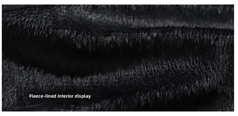 Casual Style Men's Biker Leather Jacket Slim Fit Youth Korean Version Outerwear Fake Leather Mixed Leather Coat for Men